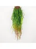 Decorative Flowers 1PC Artificial Plants Plastic Grass Plant Long Rattan Hanging Ceiling Decoration Home Wall Wedding