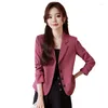 Women's Two Piece Pants Clearance Pure Royal Suit Jacket For Women 2024 Autumn Black Korean Style Casual Loose Temperament Top