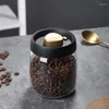Бутылки для хранения 67JE Вакуумная канистра для кофе Контейнер для пищевых продуктов Герметичные контейнеры