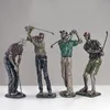 Golf Statuen Skulptur Kreative Golfer Figuren Wohnkultur Spieler Kunst Figur Desktop Dekorationen Sammeln Geschenk Handwerk De 240318