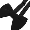 Bow Ties Men's Velvet Tie Big For Adults Elegant Adjustable Bowtie Oversized Party Tuxedo Business Groom Gift