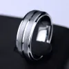 Sieraden Newshe Wolfraamcarbide Ringen voor Mannen Groef Ring 8mm Mens Wedding Band Charm Sieraden Gift Maat 813 Trx061