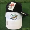 Snapbacks Golf Hat Mesh Regulowane korek z klipsami markery Ball 230603 Dostawa Dh1rt