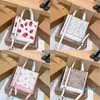 Designer Cross Body Tote Bag Caoches Print Luxus Handtasche Frauen Erdbeere Blume Schulter Taschen Damen Mode Brief Totes