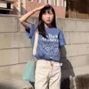 韓国人スタジオサマーニューレイジーハラジュク犬用汎用半袖女性用Tシャツ