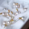 Pendant Necklaces Natural Akoya Seawater Pearl Necklace Pearly Beautif Beads Fl And Round Simple Style Fashion Light Luxury Jewelry Dr Dhwan