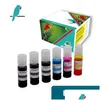 Ink Refill Kits Compatible 101 Bottles Replacement For Ecotank L4150 4160 6160 6170 6190 14150 3110 1311 3150 3151 3156 3160 Drop Deli Otdbf