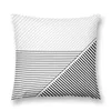 Pillow Black And White Geometric Lines Throw Christmas Decorative Sofa S