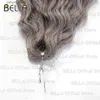 Perruques synthétiques Bella ariel Hair tresser les cheveux bouclés 24 pouces Afro Wave Twist Crochet Traid Fake Hair Ombre