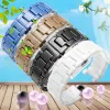 Watches Black White Concave Ceramic Strap 20*11 18*10 16*9mm Watch Band Bracelet for Gc Guess Pasha Watch Accessories
