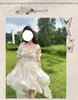 Lässige Kleider Vintage viktorianisches Lolita-Kleid Cosplay Kawaii Spitze Blumenband Schleife nachgestellte Frauen japanische elegante Hochzeitsfeier
