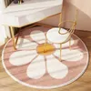 Carton tapis rond tapis pour Salon enfants chambre couverture tapis doux en peluche tapis de sol décoration Salon Pile tapis Lions 240401