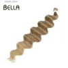 Perruques synthétiques Bella Hair synthétique Body Wave Hair Bundles 26 pouces G Omber Blonde tisser Fibre à haute température Body Ponytail Hair S Y240401