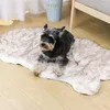 حيوانات ملابس الكلاب PETS PLUSH MAT | سرير رقيق قفص وسادة لينة القط بطانية الشتاء نائم للنوم المريح نظرة عصرية