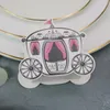 Gift Wrap 50pcs Creative Personality Wedding Supplies Candy Boxes Carriage Paper Box Party Favour Packaging