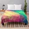 Couvertures abstrait polygone multicolore cubisme Low Poly Triangle fierté/LGBT Design couverture