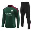 Top Frappsg Tracksuit Paris Tracksuit Training Mbappe Chandal 2024 25 Suretement Foot Tuta Retro Futbol 축구 트레일 슈트 어린이 남성 및 어린이 키트