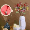 Decorative Flowers Spring Party Flower Picks Foam Egg Cuttings Decorations Easter Branches With Spotted Eggs