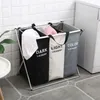 Dirty Clothes Storage Basket drei Raster Organizer Zusammenklappbar groß