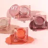 Pudaier Einzel-Lidschatten, 12 Farben, glitzernde Make-up-Pigmente, schimmernder Lidschatten, matt, metallische Lidschatten-Kosmetik
