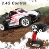 30KMH RC Wltoys 1 28 RTR Auto 24G 4WD 4 Kanalen Drift Racing K969K989 Voor Selectie Afstandsbediening 240327