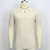 Polos pour hommes Mode Polo tricoté pour hommes Solide Col V Manches courtes Tops Japon Style Smart Casual T-shirts Vêtements d'été