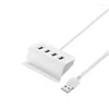 Hubs USB 4 ports 3.0 Support de téléphone portable portable Hub de données adapté pour ordinateur portable Lecteur Flash Disque dur Livraison directe Ordinateurs Réseau Otypo