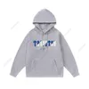 Trapstar Rainbow Gradient Letter Tiger Head Print ins Trendy Sweater + Pants Sports Guard Pants Jogging Set