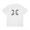 Designer High version C family 23ss gradient pattern printed round neck versatile loose and relaxed unisex T-shirt NWPZ