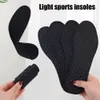 24st Bamboo Charcoal Deodorant Insoles Mesh Breattable Absorbsweat Shoe Pads Men Sportskor Antibakteriell insats 240321