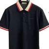 Camisa polo de nova camisa pólo clássico Casual Casual Camisa Polo de alta qualidade A atmosfera confortável de qualidade elegante de qualidade de luxo 143950