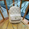 2024s Designer Backpack Luxury Shoulder Bag Schoolbag Tote bag Spacious