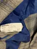 男性ブレザー秋と冬のカシミアスーツジャケットキトン格子縞のカジュアルビジネスコート