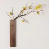 Wazony wiszące wazon Wazon Rośliny drewniane pojemnik wisiorek rekwizyty kwiatowy na domowe biura imprezy herbaty ornament wejściowy