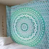 Große Mandala Indische Wandteppichwand Hängende böhmische Strandmatte Polyester Dünne Decke Yoga Schalmatte 200x150cm Decke2.Für die indische Strandmatte