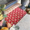 Teppiche Weihnachten Willkommen Fußmatte Veranda Teppiche Matte Tür Indoor Outdoor Fußmatten Eingang Teppich Jahr Geschenk