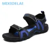 Fashion Man Beach Sandals 2024 Summer Gladiator Mens Outdoor Shoes Roman Men Casual Shoe Flip Flops Large Size slippers Flat 240322