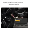 Controle Xiaomi Mijia Elektrische inflatorpomp 2 Draagbare 150psi Max Basketbal Tire Fast Inflation 2000mAh Luchtcompressor met verlichting