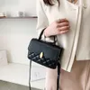 Texture avanzate Small Bag Spring and Autumn Womens New Fashion Crossbody Lingge Design Doldhed Square