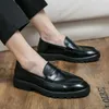 Casual Shoes Men High Quality Leather Loafers Mens Slip On Men's Flats Fashion Business Male Driving Size 38-44