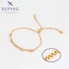 Chain Xuping Jewelry Charmsl Fashion Adjustable Necklace Womens Bracelet with Gold Stone Party Jewelry Gift X000449395 Q240401