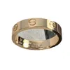 Original Engrave4 5 6mm Diamond Love Ring Gold Sier Rose 316L rostfritt stål ringar kvinna man älskare bröllop smycken lady parti 6 7 8 9 10 11 12 stor USA storlek