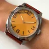 Wysokiej jakości zegarek High Designer męscy luksus 47 mm mechaniczny mechaniczny stal nierdzewna wypolerowana biżuteria ruch Luminous ręczny skóra 5Gen