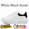 2024 Designerskor Sneaker Platform Mens Women White Black Leather Suede Velvet Flats Lace Up Chaussures de Espadrilles Scarpe Sports Trainers With Box