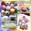 Baking Moulds 9 PCS- Bath Ball Mold Kit With 3 Size DIY Making Hemisphere Ice Cream Tools