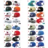 Бейсбольные кепки Новейшие мужские кепки на ноге Мода Хип-хоп Спорт на поле Футбол Fl Закрытый дизайн Женская кепка Mix Drop Delivery Accessori Dhthq