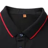 Polos masculinos chegada moda super grande verão negócios casual manga curta camiseta plus size xl 2xl 3xl 4xl 5xl 6xl 7xl 8xl