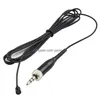 Mikrofoner Högkvalitativ omnidanpassningskondensor LAPEL CLIP MIC 3,5 mm kontakt för trådlöst system Mikrofon Drop Delivery Elect DHDIY