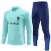 2023 24 BarcelonaS TRACKSUIT Camisetas de voetbal Jersey trainingspak FERRAN PEDRI 23/24/25 Half Zip heren en kinderen SET barca voetbal trainingspak Trui uniform