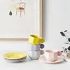 Kopjes Schoteltjes Nordic Creatieve Geometrie Keramische Koffiekopje Met Keuken Party Drink Ware Home Decor Geschenken